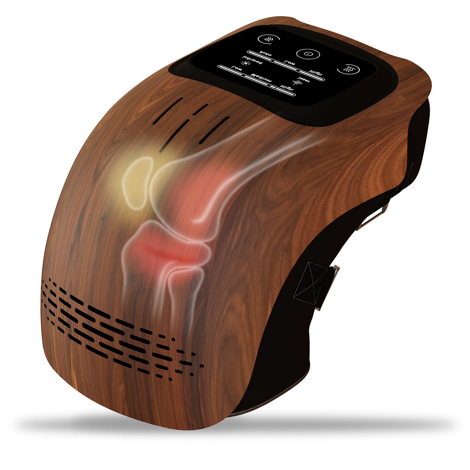 Electric Knee Massager - Heated Kneading Massager with Infrared & Vibration