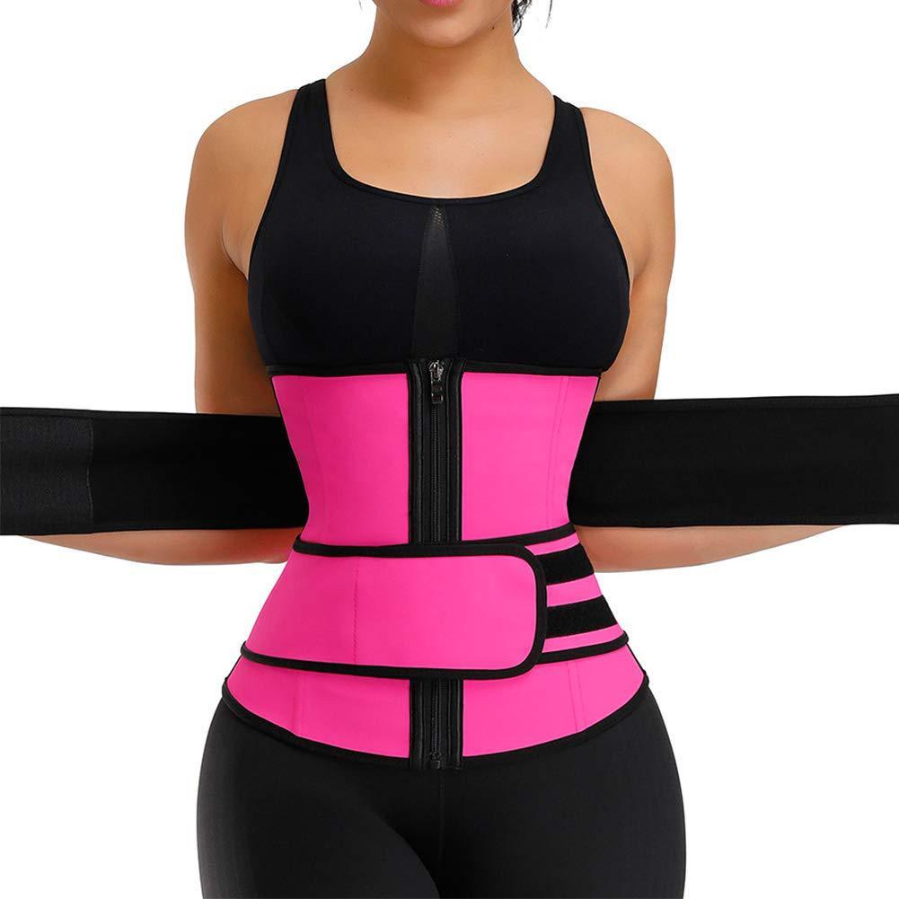 Double Compression, Waist Trainer, Cincher, Steel Bones