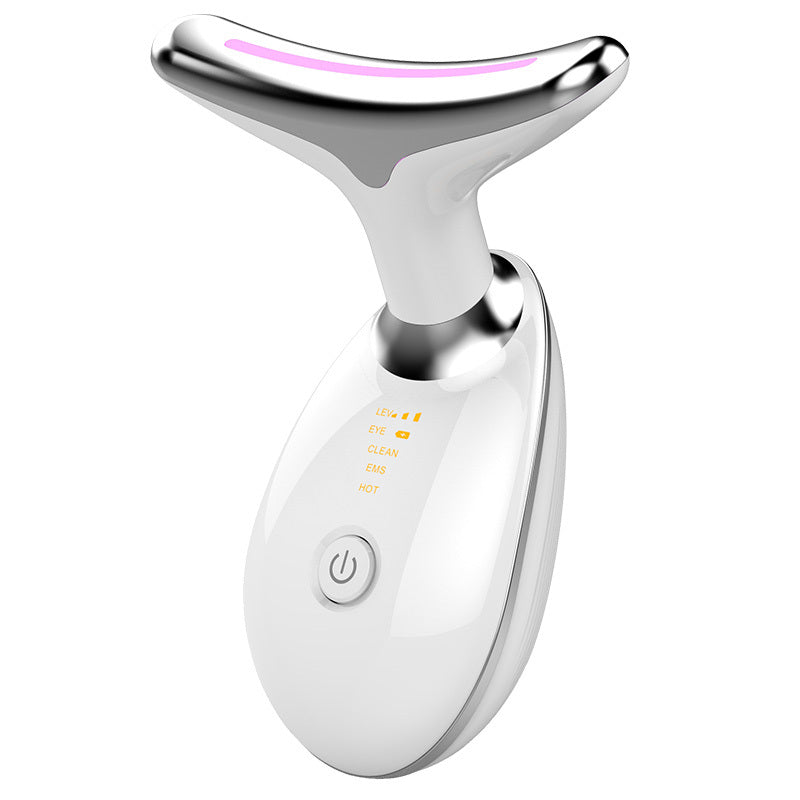 EMS Neck Massager - Electric Microcurrent Wrinkle Remover & Tightening Device