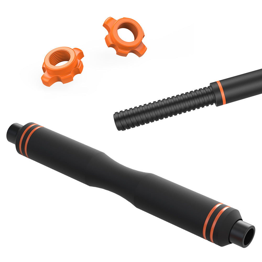 6-in-1 Adjustable Dumbbell Barbell Kettlebell Set - Home Gym