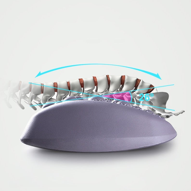 OrthoRelief 3-in-1 Lumbar Stretcher & Back Massager for Chronic Pain
