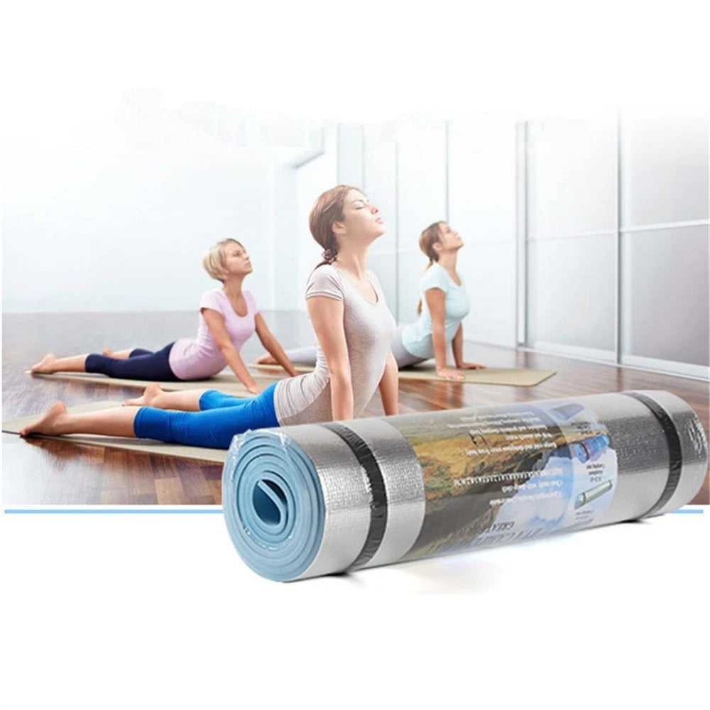 Microfiber Yoga Mat - Non-Slip Absorbent Exercise Mat