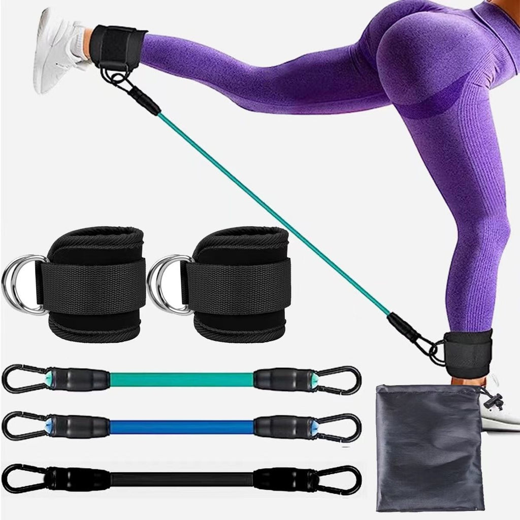 Ankle Resistance Bands - Hip & Leg Strength Training Straps