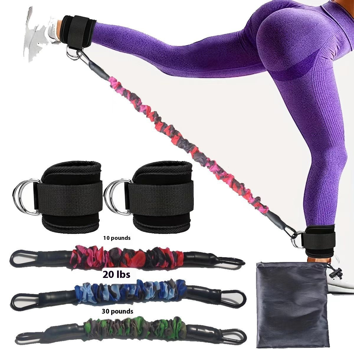 Ankle Resistance Bands - Hip & Leg Strength Training Straps